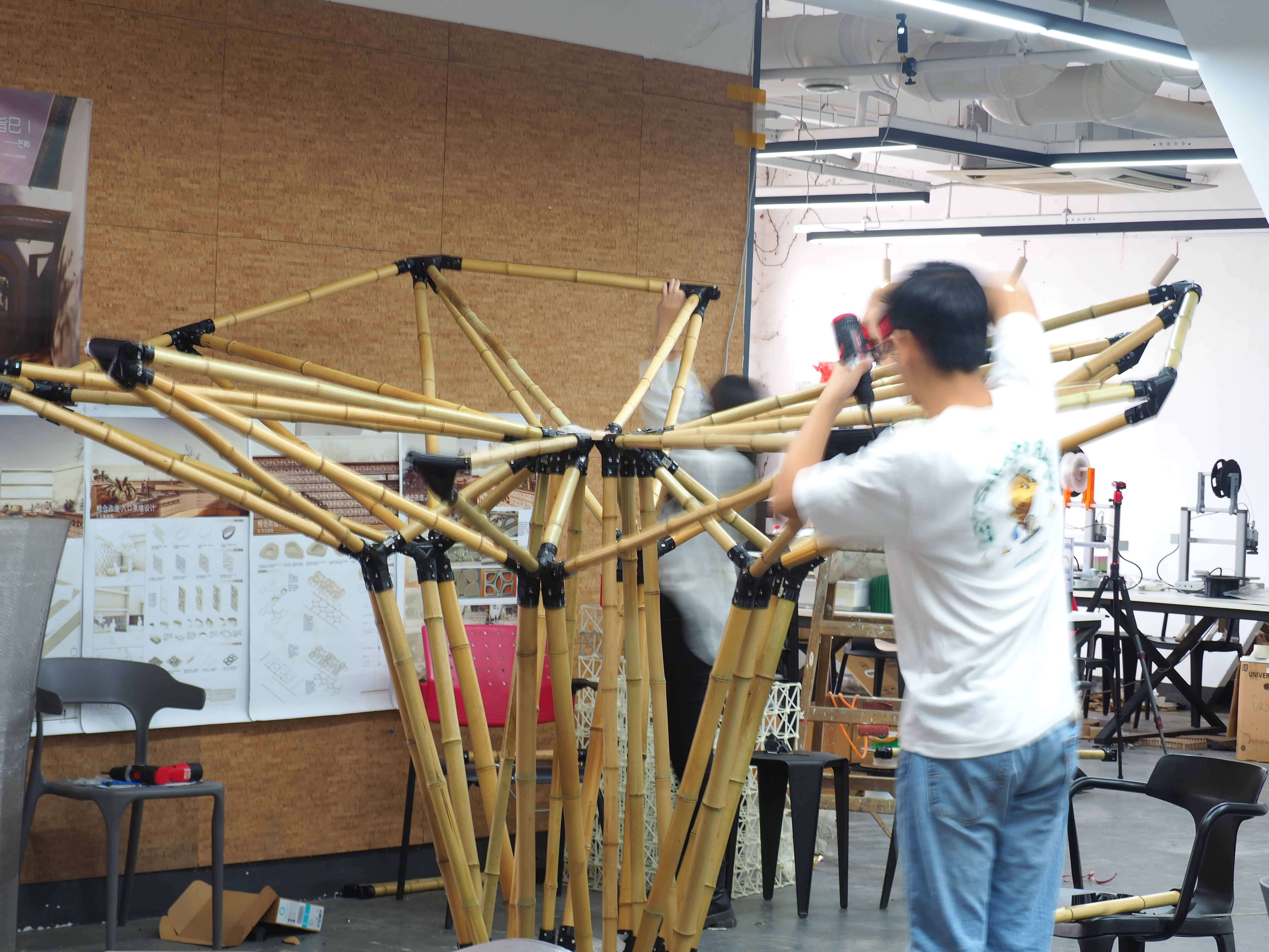 3D Printed Bamboo Structure - Gallery 1