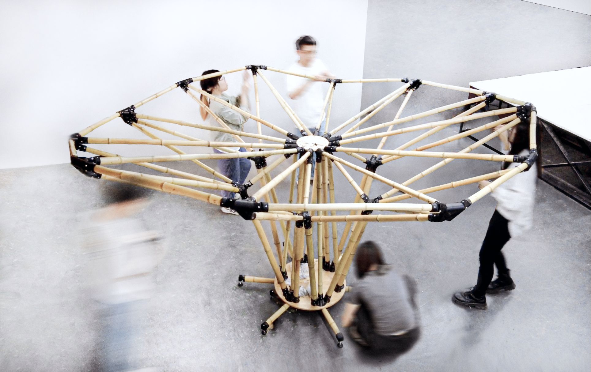 3D Printed Bamboo Structure