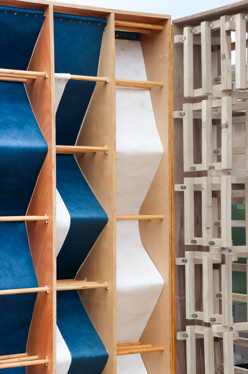 DuPont Paper and Plywood Art Installation Wall - Gallery 1