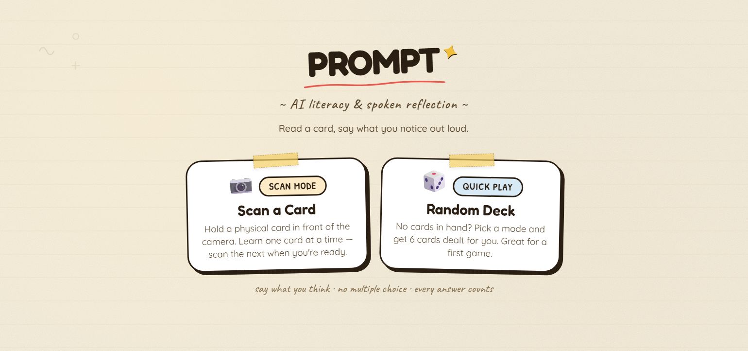 Prompt - Portfolio 1