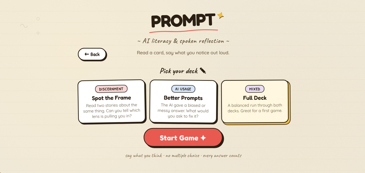Prompt - Portfolio 2